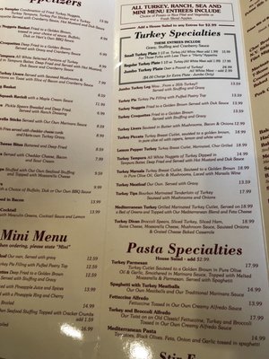 Menu photo 7 Hart's Turkey Farm Restaurant Meredith, NH