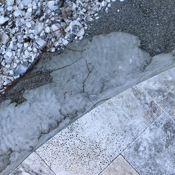 Xtreme Pools & Hardscapes - Hey I guess they thought to put there hand prints in the concrete will make it stronger - Landscaping Near Me Xtreme Pools & Hardscapes - Hey I guess they thought to put there hand prints in the concrete will make it stronger - Landscaping Near Me