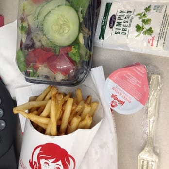 Wendy's - Large fries and salad - Fast Food Near Me - Denver, Colorado Wendy's - Large fries and salad - Fast Food Near Me - Denver, Colorado