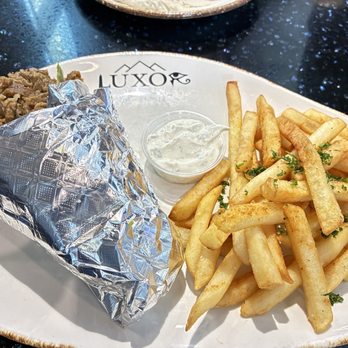 Luxor - Beef gyro wrap - Mediterranean Near Me - San Antonio, Texas