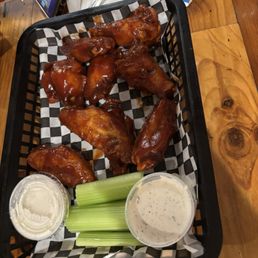 Bbq 10 count Wings