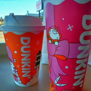 Dunkin' - Holiday Dunkin cups - 11/29/2025 - Donuts Near Me - Montgomeryville, Pennsylvania