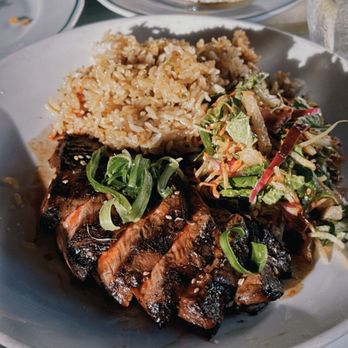 Fete - Korean Bavette Steak (fried egg on the side) - New American Near Me - Honolulu, Hawaii