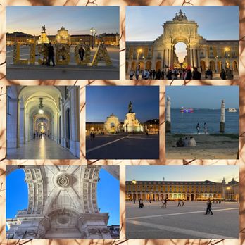 Praça do Comércio - Photo 1: Montage of images from Praça do Comércio - Landmarks & Historical Buildings Near Me - Lisbon, 11 Praça do Comércio - Photo 1: Montage of images from Praça do Comércio - Landmarks & Historical Buildings Near Me - Lisbon, 11