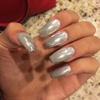 SOPHIA NAILS & SPA - Silver chrome! - Nail Salons Near Me - Poway, California SOPHIA NAILS & SPA - Silver chrome! - Nail Salons Near Me - Poway, California