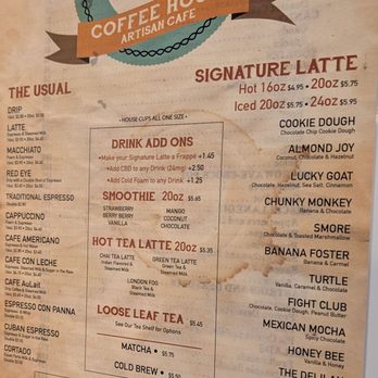 Sip Coffee House Hobart - Menu - Coffee & Tea Near Me - Hobart, Indiana Sip Coffee House Hobart - Menu - Coffee & Tea Near Me - Hobart, Indiana