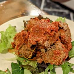 Osteria Mattana - June 7, 2024; Polpette Di Vitello (€11).