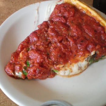 Zachary's Chicago Pizza - spinach mushroom - Pizza Near Me - Berkeley, California