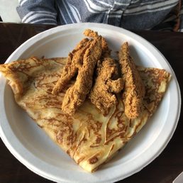 Special Fried Chicken Crepe Special Fried Chicken Crepe