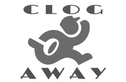 CLOG-AWAY Sewer & Drain Cleaning Logo