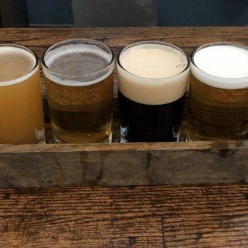 Eleven Lakes Brewing Company - a flight of beers - Breweries Near Me - Cornelius, North Carolina Eleven Lakes Brewing Company - a flight of beers - Breweries Near Me - Cornelius, North Carolina