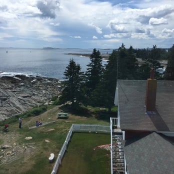 Pemaquid Point Lighthouse - View from light tower - Landmarks & Historical Buildings Near Me - Bristol, Maine