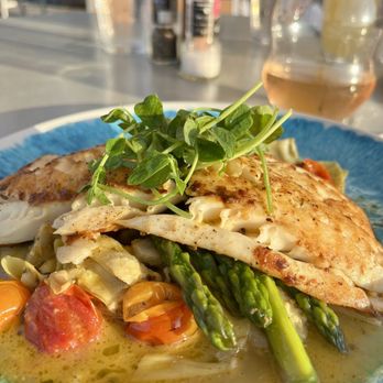 The Terrace Grille - Seared Maine Haddock - Seafood Near Me - Bar Harbor, Maine The Terrace Grille - Seared Maine Haddock - Seafood Near Me - Bar Harbor, Maine