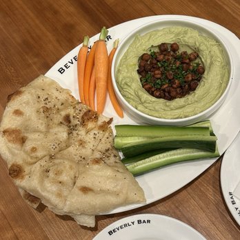 Beverly Bar - House Flatbread & Avocado Hummus - Wine Bars Near Me - Beverly Hills, California Beverly Bar - House Flatbread & Avocado Hummus - Wine Bars Near Me - Beverly Hills, California