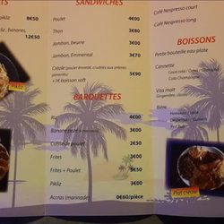 L'Délice 95 - Menu sachant que les Bokit son proposé qu'au Poulet.