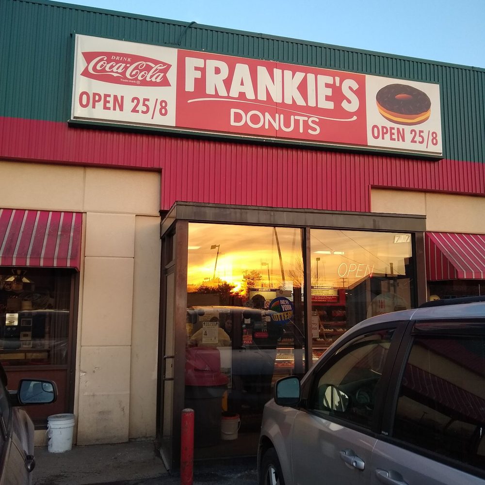 Frankie's Donuts - Valentine's stay'cation sweet stop with my sweetie. - Donuts Near Me - Niagara Falls, New York Frankie's Donuts - Valentine's stay'cation sweet stop with my sweetie. - Donuts Near Me - Niagara Falls, New York