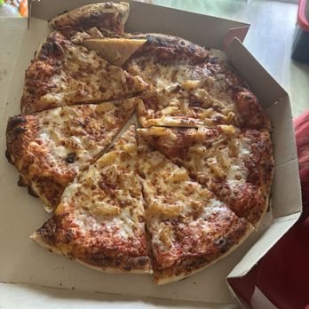 Pizza Hut - One very jumbled up and messy pizza - Pizza Near Me - Marysville, Washington