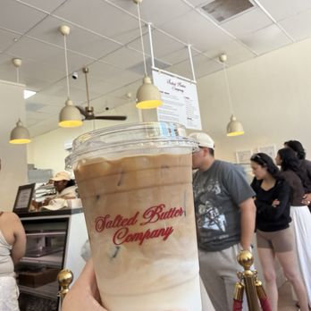 Salted Butter - Iced Good Vanilla Bean Latte - Desserts Near Me - Pasadena, California