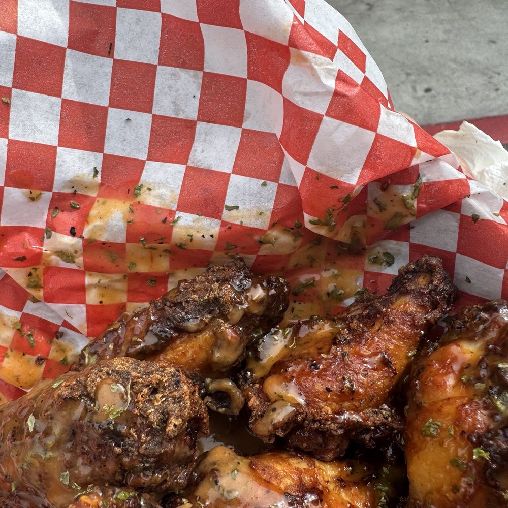 Saucy wings