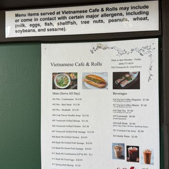 Vietnamese Cafe & Rolls - Cafes Near Me - Honolulu, Hawaii