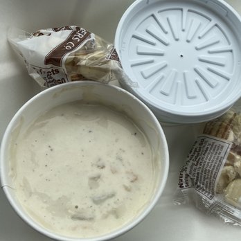The Chart Room - 2 teensy clam chowders (not full containers) - Seafood Near Me - Bar Harbor, Maine The Chart Room - 2 teensy clam chowders (not full containers) - Seafood Near Me - Bar Harbor, Maine