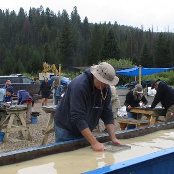 Gem Mountain Sapphire Mine - Beware the old guy (me) when he's prospecting in a boonie hat... - Jewelry Near Me - Philipsburg, Montana Gem Mountain Sapphire Mine - Beware the old guy (me) when he's prospecting in a boonie hat... - Jewelry Near Me - Philipsburg, Montana