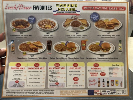 Menu photo 1 Waffle House Winston Salem, NC Menu photo 1 Waffle House Winston Salem, NC