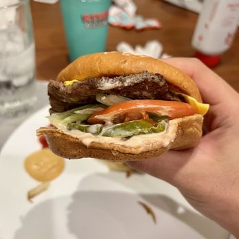 P. Terry's Burger Stand - Cheeseburger - Burgers Near Me - Austin, Texas P. Terry's Burger Stand - Cheeseburger - Burgers Near Me - Austin, Texas