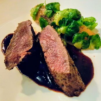 Louis Cuisine - Venison with pineapple and broccoli leaves - French Near Me - Munich, BY
