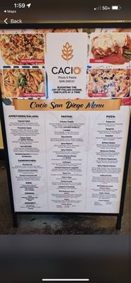 Menu photo 2 Cacio National City, CA Menu photo 2 Cacio National City, CA