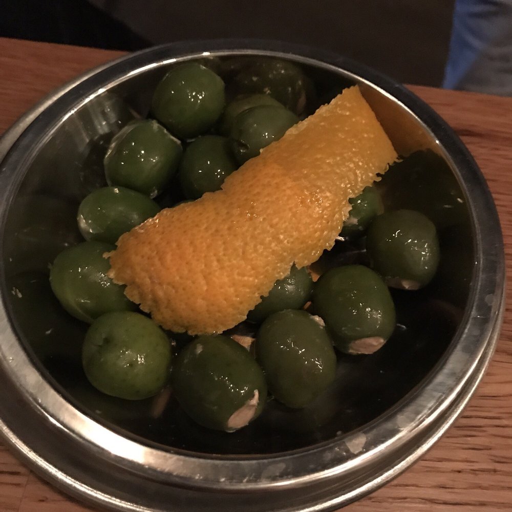 ABV - Foie stuffed olives - Cocktail Bars Near Me - San Francisco, California ABV - Foie stuffed olives - Cocktail Bars Near Me - San Francisco, California