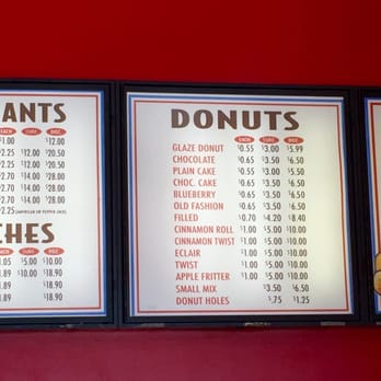 Donut Palace - Menu - Donuts Near Me - Monroe, Louisiana