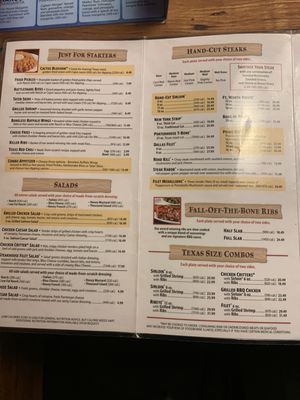 Menu photo 1 Texas Roadhouse Shakopee, MN Menu photo 1 Texas Roadhouse Shakopee, MN