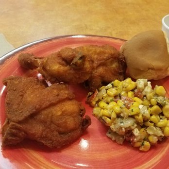 Pollo Campero - Chicken and corn salad - Latin American Near Me - Burbank, California