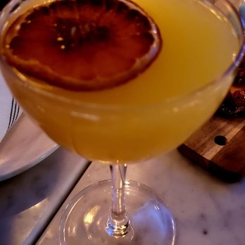 J Theodore - Orange mango flirtini - New American Near Me - Frisco, Texas J Theodore - Orange mango flirtini - New American Near Me - Frisco, Texas