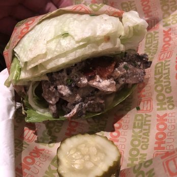 Hook Burger - Lettuce wrapped mushroom burger perfect for keto - Burgers Near Me - Pasadena, California Hook Burger - Lettuce wrapped mushroom burger perfect for keto - Burgers Near Me - Pasadena, California