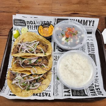 El Sazon Tacos & More - Birria tacos and rice/beans - Tacos Near Me - Eagan, Minnesota