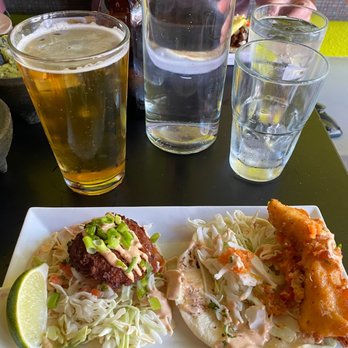 Jefe's Tacos & Tequila - Crab cake and fried fish tacos. - Tacos Near Me - Longmont, Colorado