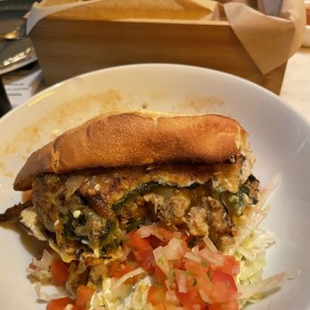 Santo De La Torta - Chile relleno torta - Mexican Near Me - Eugene, Oregon