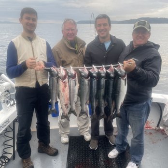 Fishing Charter Boats - The days catch in one hour! What a fun time! - Boat Charters Near Me - Edmonds, Washington