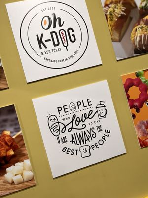 Oh K-Dog & Egg Toast by null