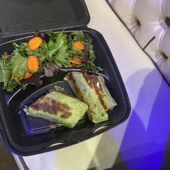The Healthier Sin - Salad missing dressing and breakfast wrap. No flavor. - Juice Bars & Smoothies Near Me - El Paso, Texas The Healthier Sin - Salad missing dressing and breakfast wrap. No flavor. - Juice Bars & Smoothies Near Me - El Paso, Texas