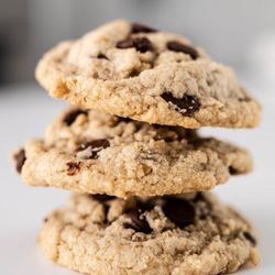 Solly's Bake Shop - Chocolate Chip Oatmeal- An impossibly delicious soft oat based cookie with a ton of chocolatey chip goodness!