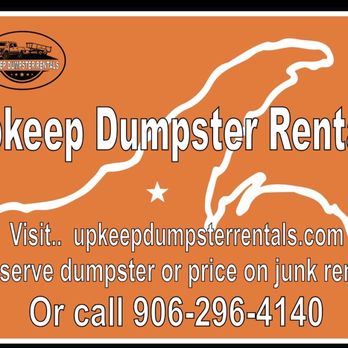Upkeep Dumpster Rentals - Dumpster Rental Near Me - Atlantic Mine, Michigan Upkeep Dumpster Rentals - Dumpster Rental Near Me - Atlantic Mine, Michigan
