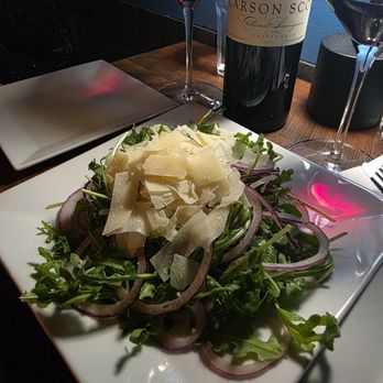 Keuka Kafe a Wine Bar - Arugula Salad w/red onion - $12 - New American Near Me - Forest Hills, New York Keuka Kafe a Wine Bar - Arugula Salad w/red onion - $12 - New American Near Me - Forest Hills, New York