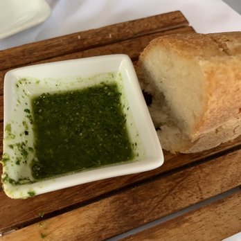 Aqua Pazza - the bread and olive oil dipping sauce was the only good thing we ate here. - Italian Near Me - Boston, Massachusetts