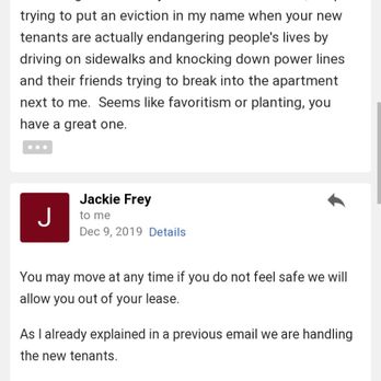 Bahia Property Management - They wanted me gone, the new tenants stayed a full year bahia never  helped . Bahia's email all  lies - Property Management Near Me - Tampa, Florida