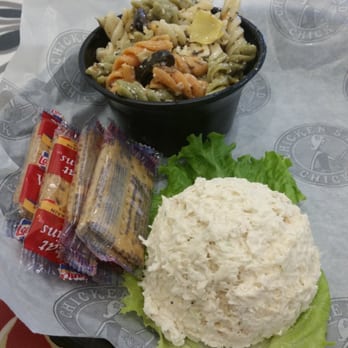Chicken Salad Chick - My daughter stole the cookie and fruit salad. - Southern Near Me - Alpharetta, Georgia