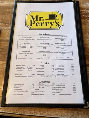 Menu photo 4 Mr. Perry's Sacramento, CA