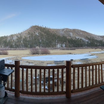 Greer Lodge Resort & Cabins - View from our door - Ski Resorts Near Me - Greer, Arizona
